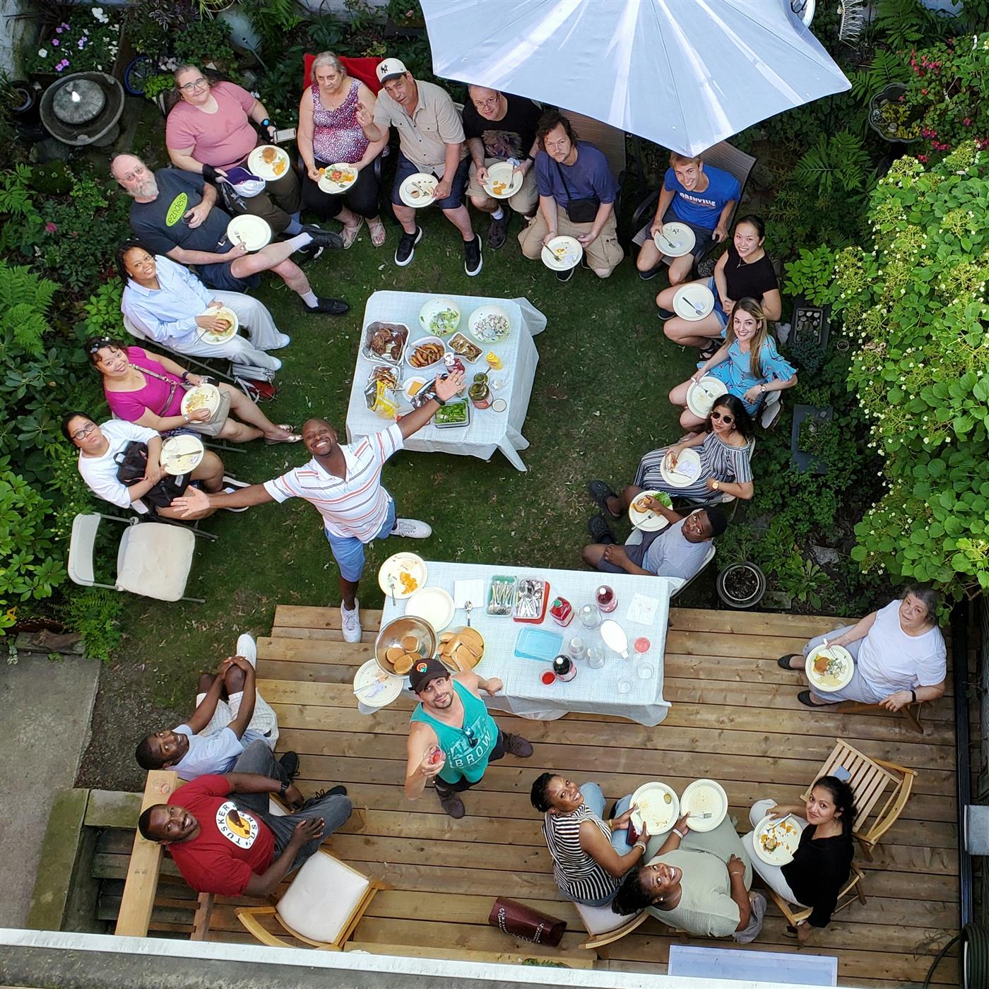 Community housewarming gathering